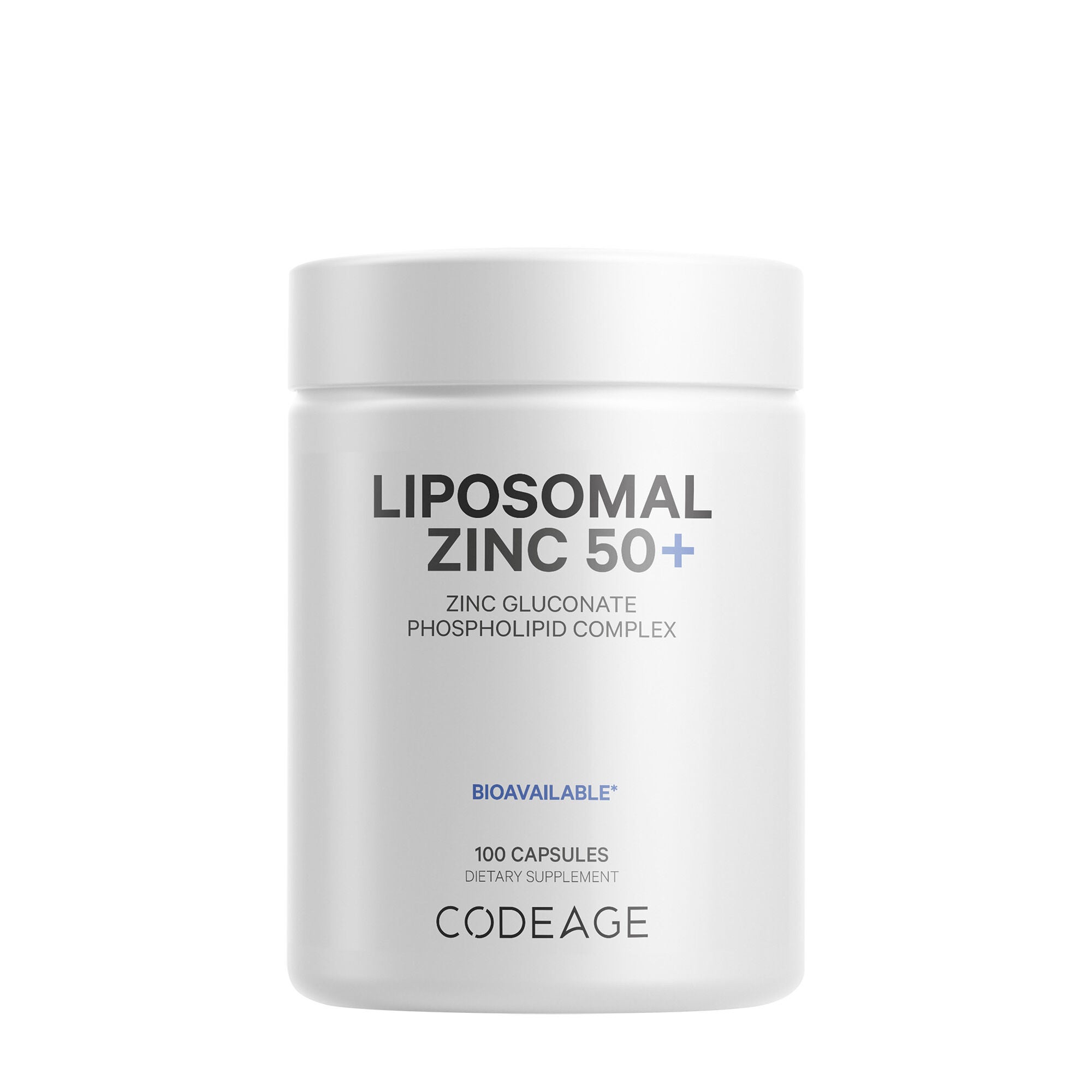 Liposomal Zinc 50+ - 100 Capsules &#40;100 Servings&#41;  | GNC
